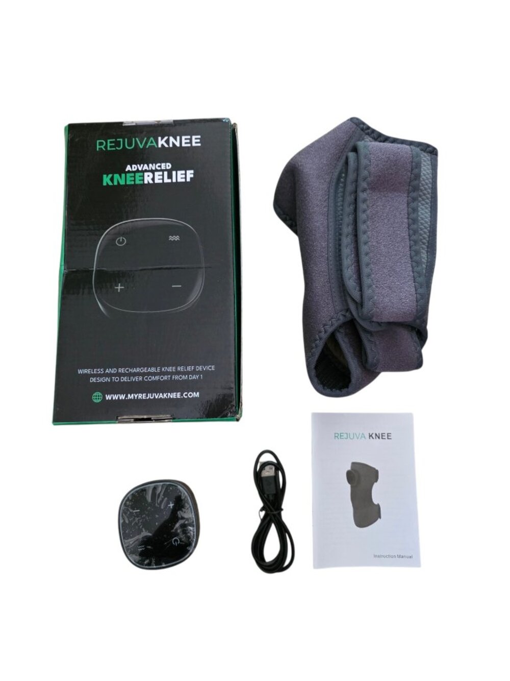 Rejuvaknee Advanced Knee Relief Wireless and Rechargeable YC-906B Open Box